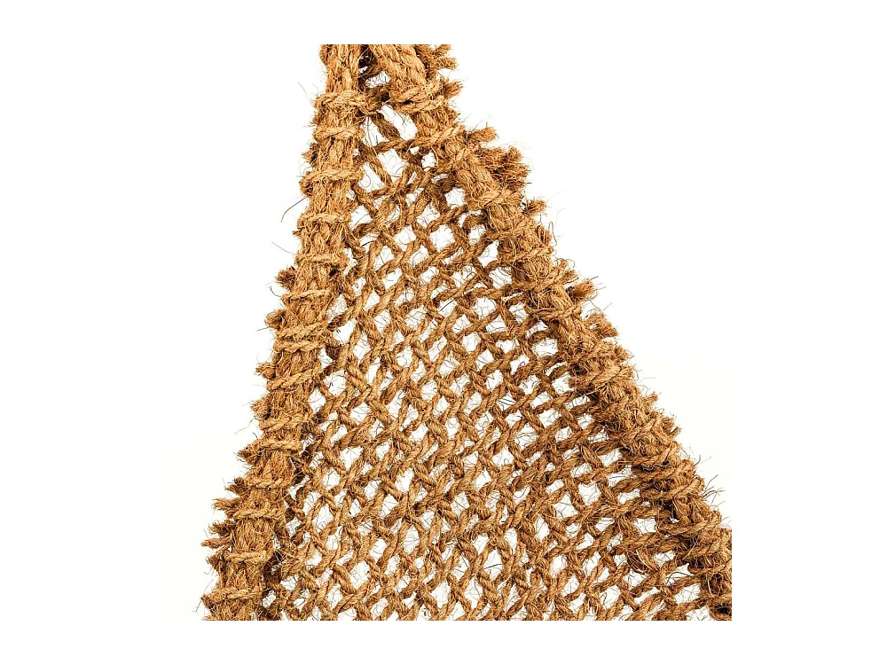 Voile d'ombrage rectangulaire en fibre de coco 3 x 2 m