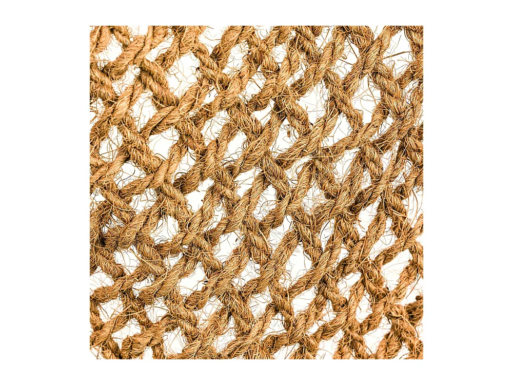 Voile d'ombrage rectangulaire en fibre de coco 3 x 2 m