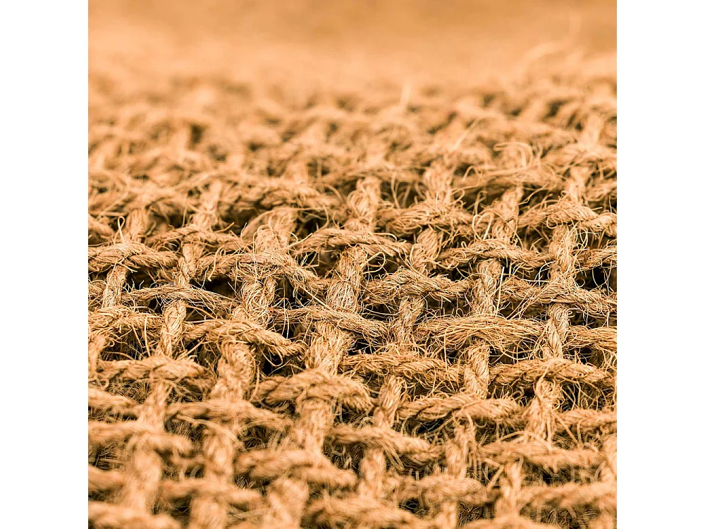 Voile d'ombrage rectangulaire en fibre de coco 3 x 2 m