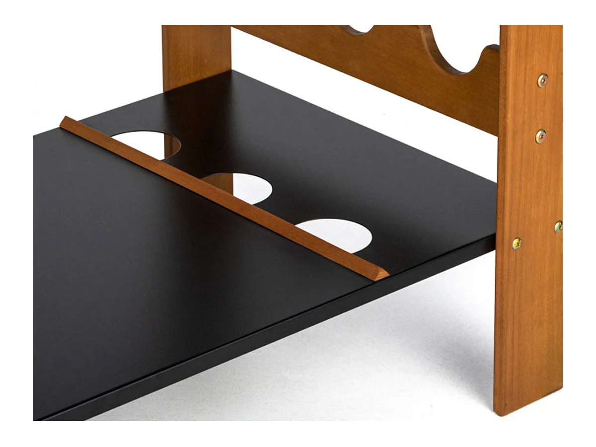 Chariot pour plancha en bois Halong - Somagic