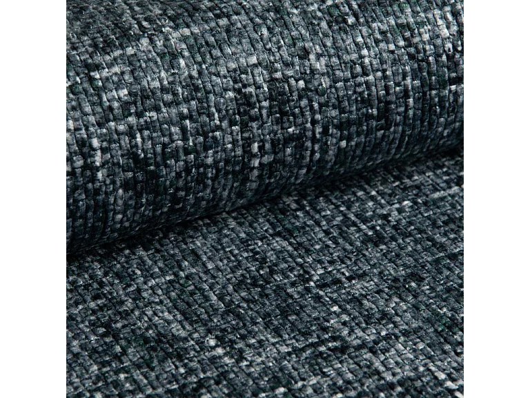 Canapé U convertible 4 places avec coffre Lazare Bleu