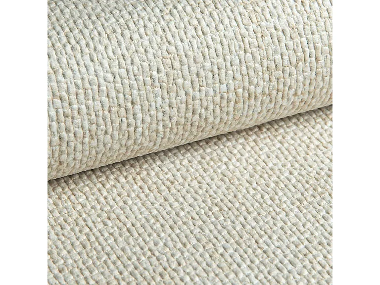 Canapé d'angle réversible et convertible 3 places avec coffre Lazare Blanc cassé