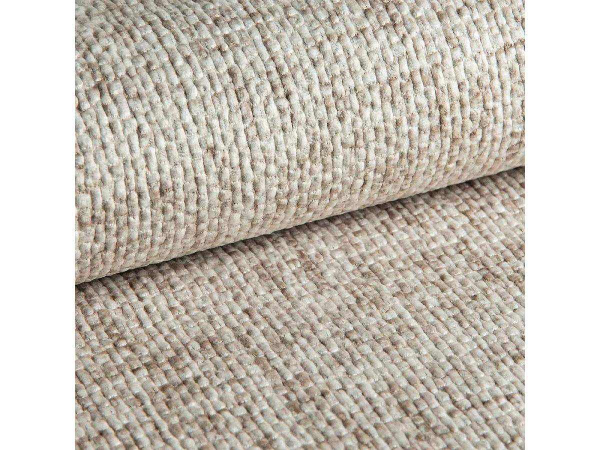 Canapé convertible 3 places avec coffre en tissu gris clair