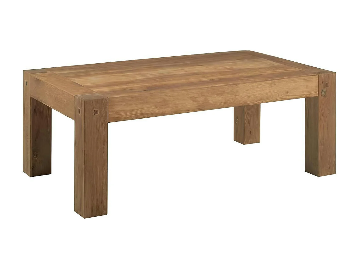 Table basse rectangulaire bois de chêne FJORD