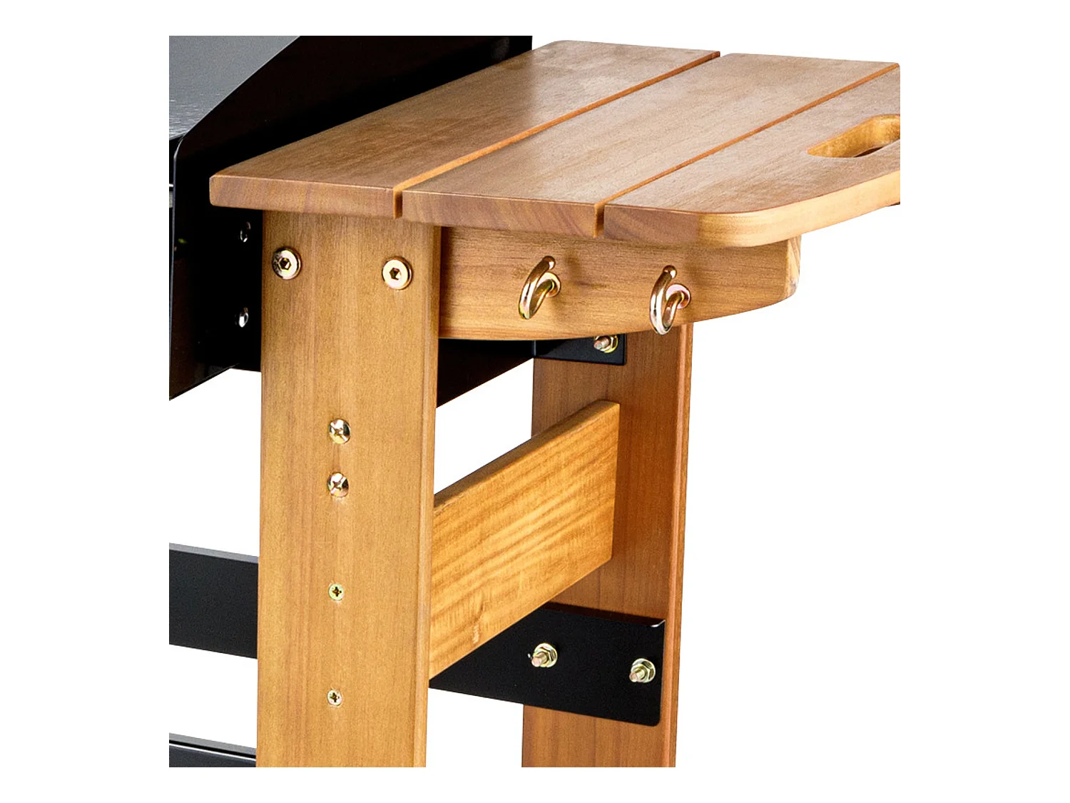 Plancha à gaz ASCAIN 2 feux 6kW - Bois - SOMAGIC