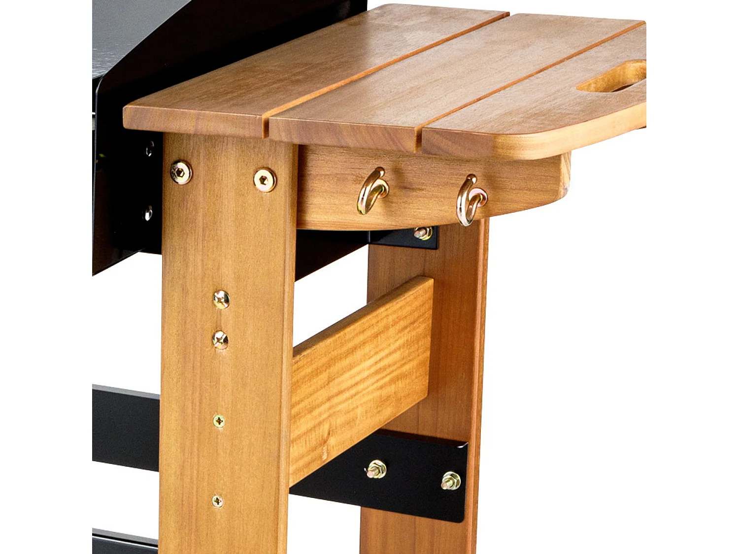 Plancha à gaz ASCAIN 2 feux 6kW - Bois - SOMAGIC