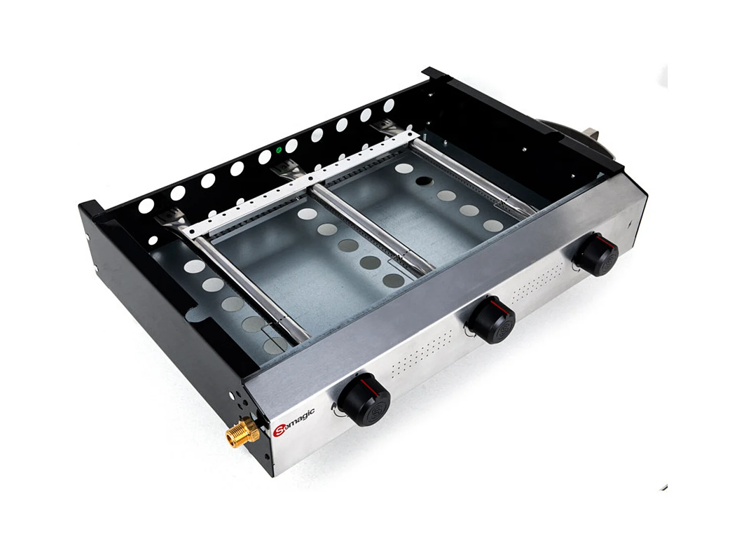 3-pits gasplaat ANETO