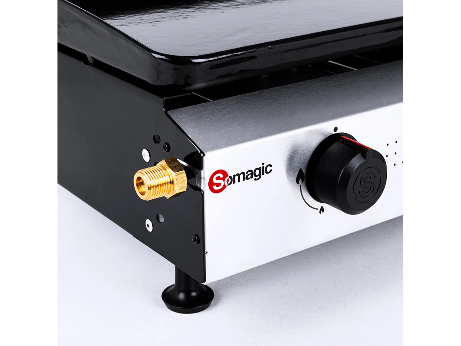 Plancha à gaz à poser 3 brûleurs ANETO - SOMAGIC