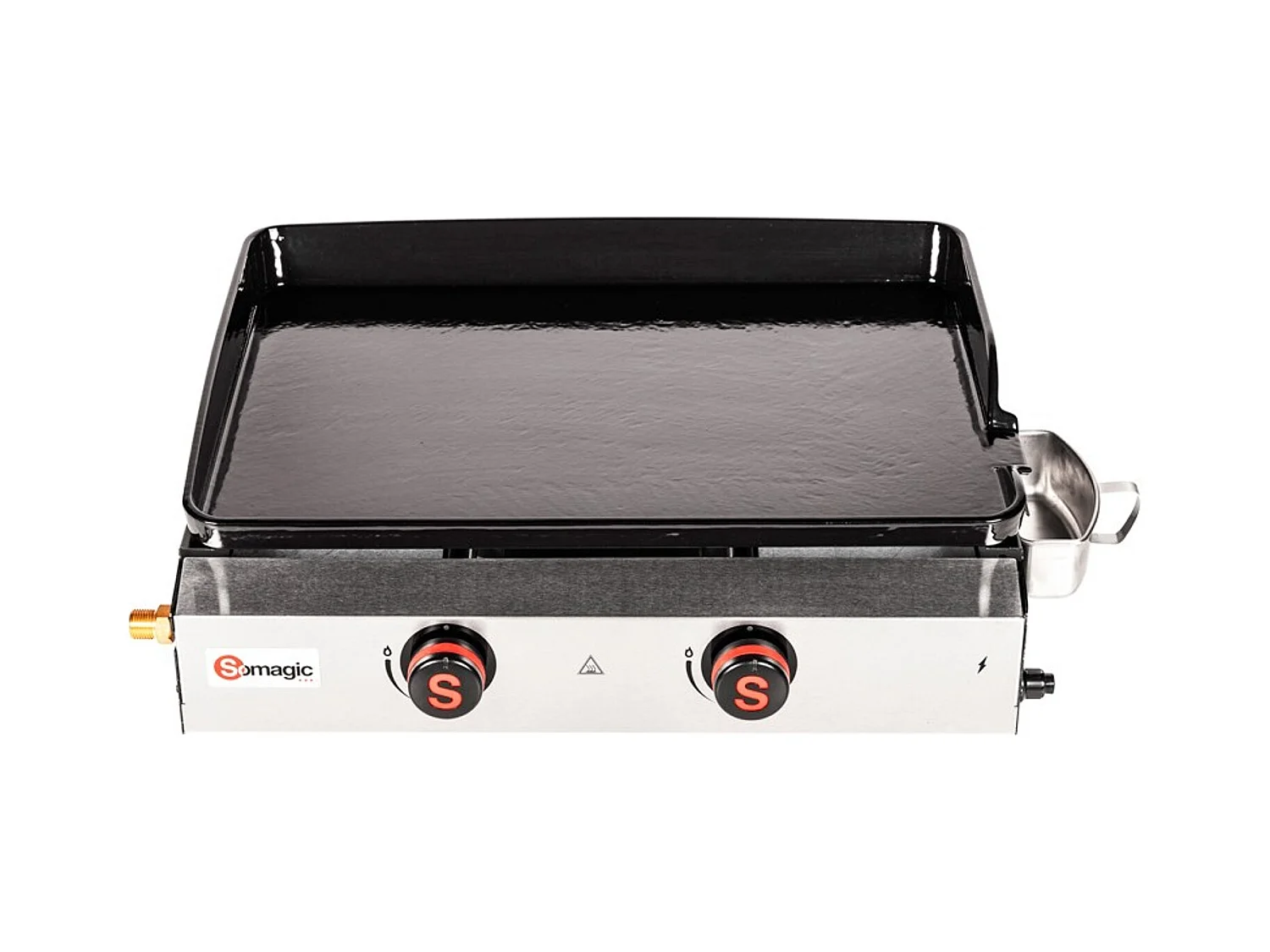 2 pits gas bakplaat DONASTIA