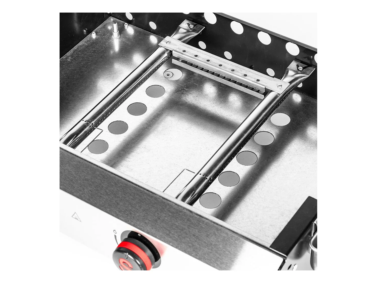 2 pits gas bakplaat DONASTIA