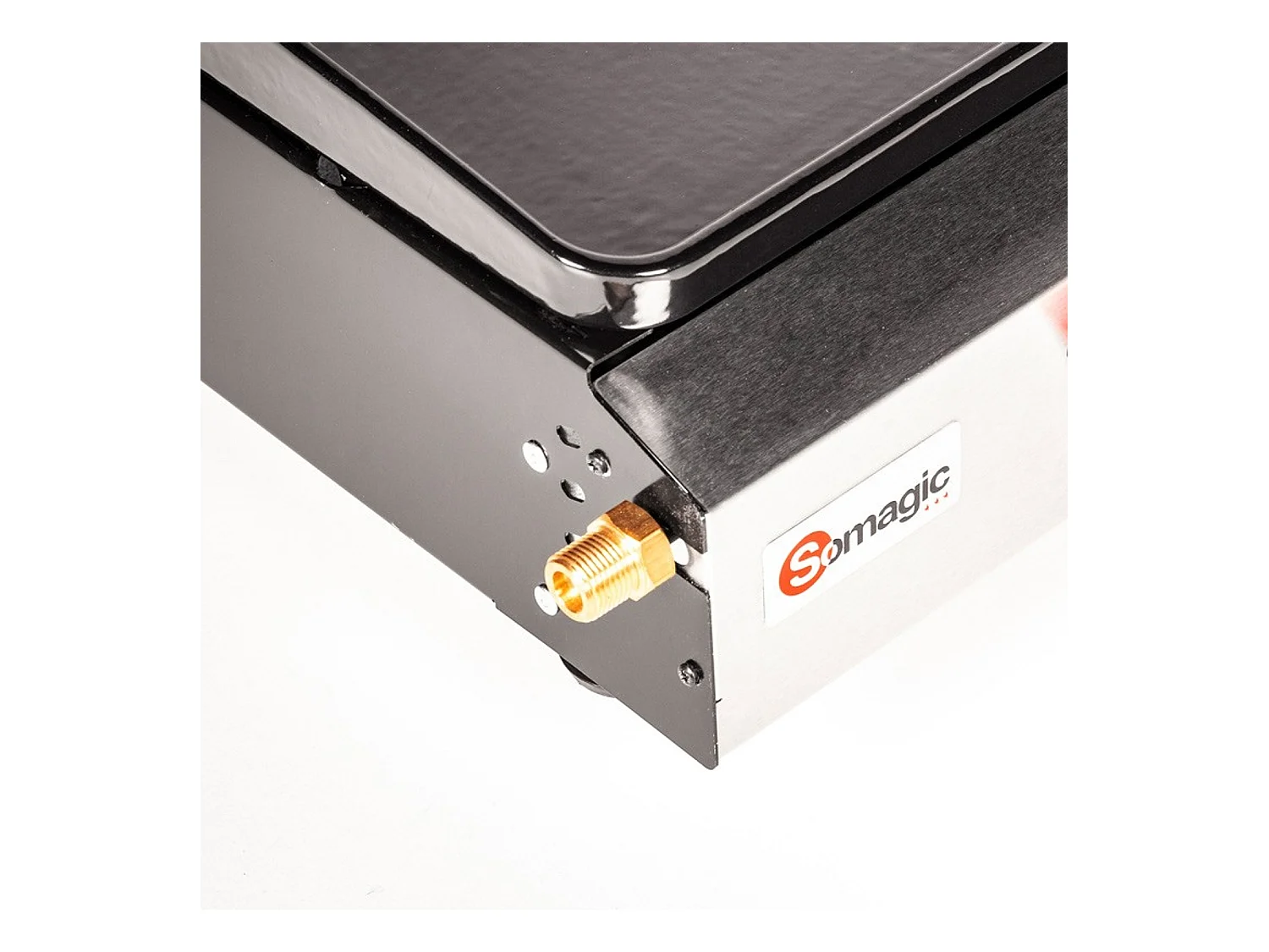 2 pits gas bakplaat DONASTIA