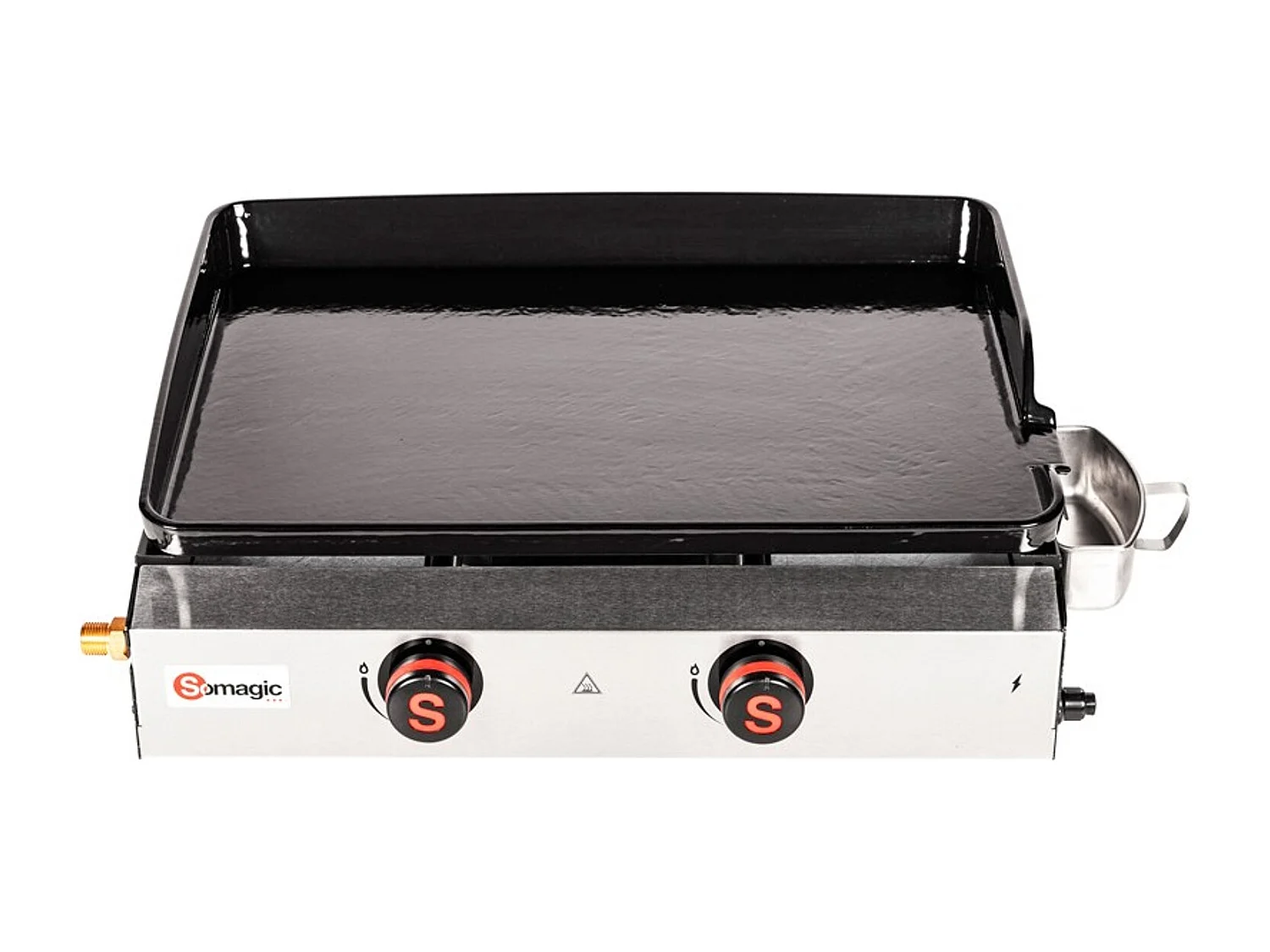 2 pits gas bakplaat DONASTIA