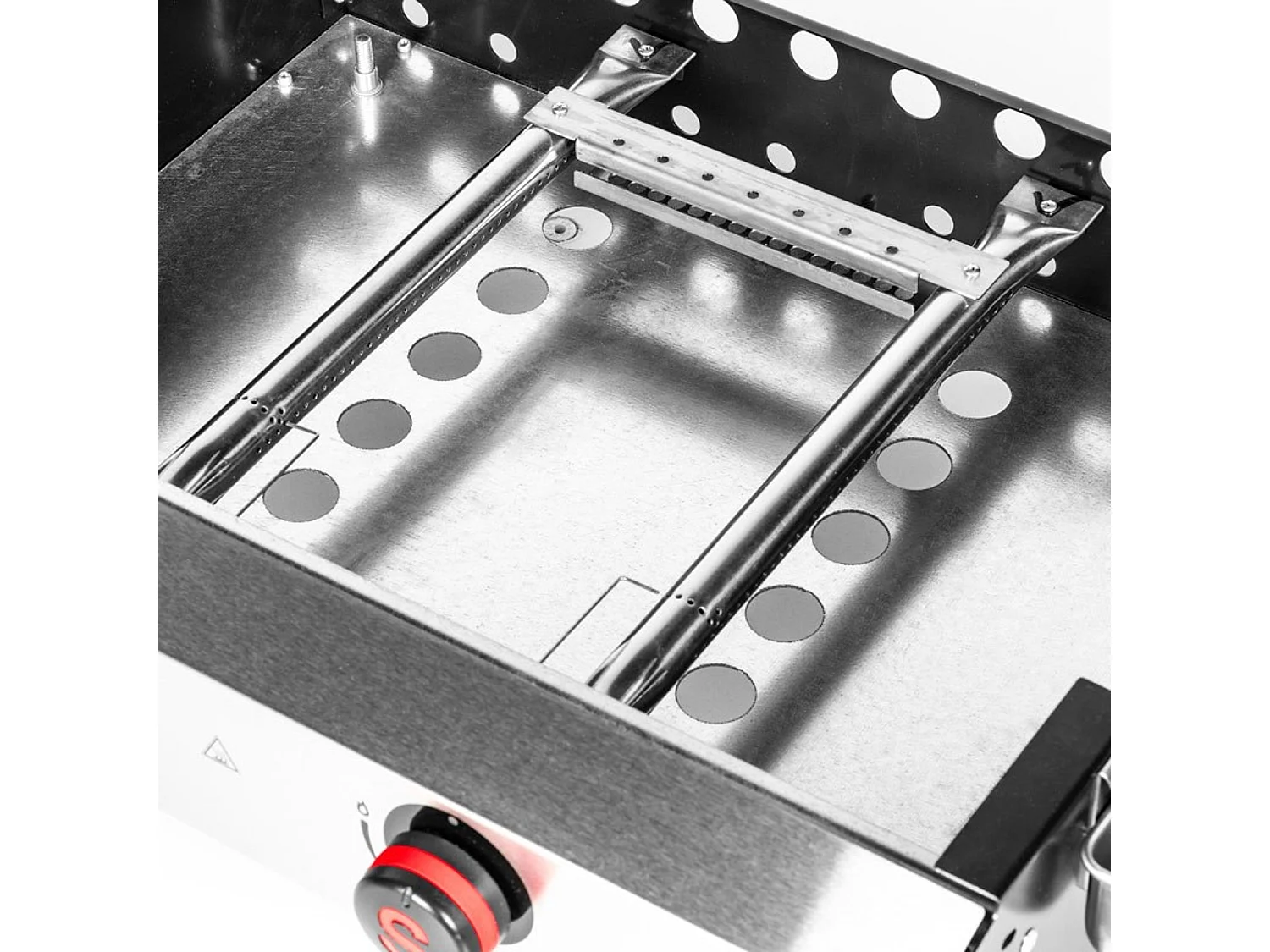 2 pits gas bakplaat DONASTIA