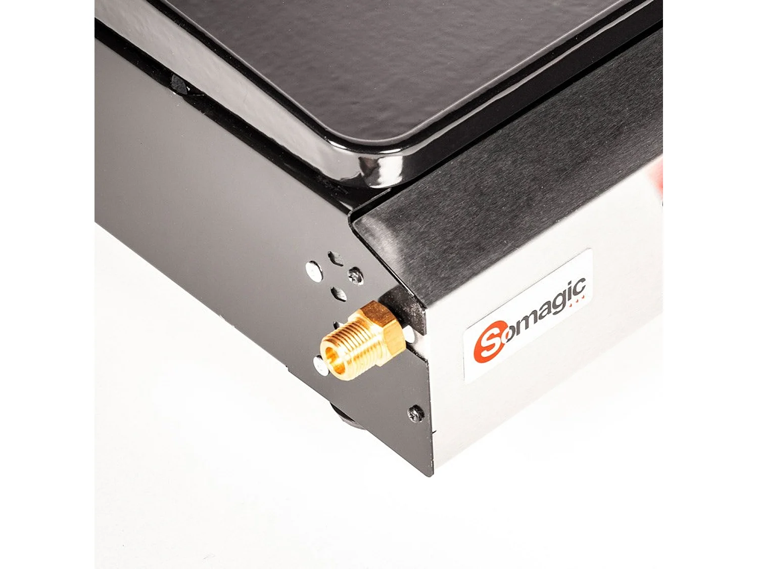 2 pits gas bakplaat DONASTIA