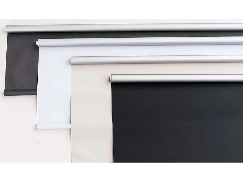 Store enrouleur - Tissu - Blanc - PP3