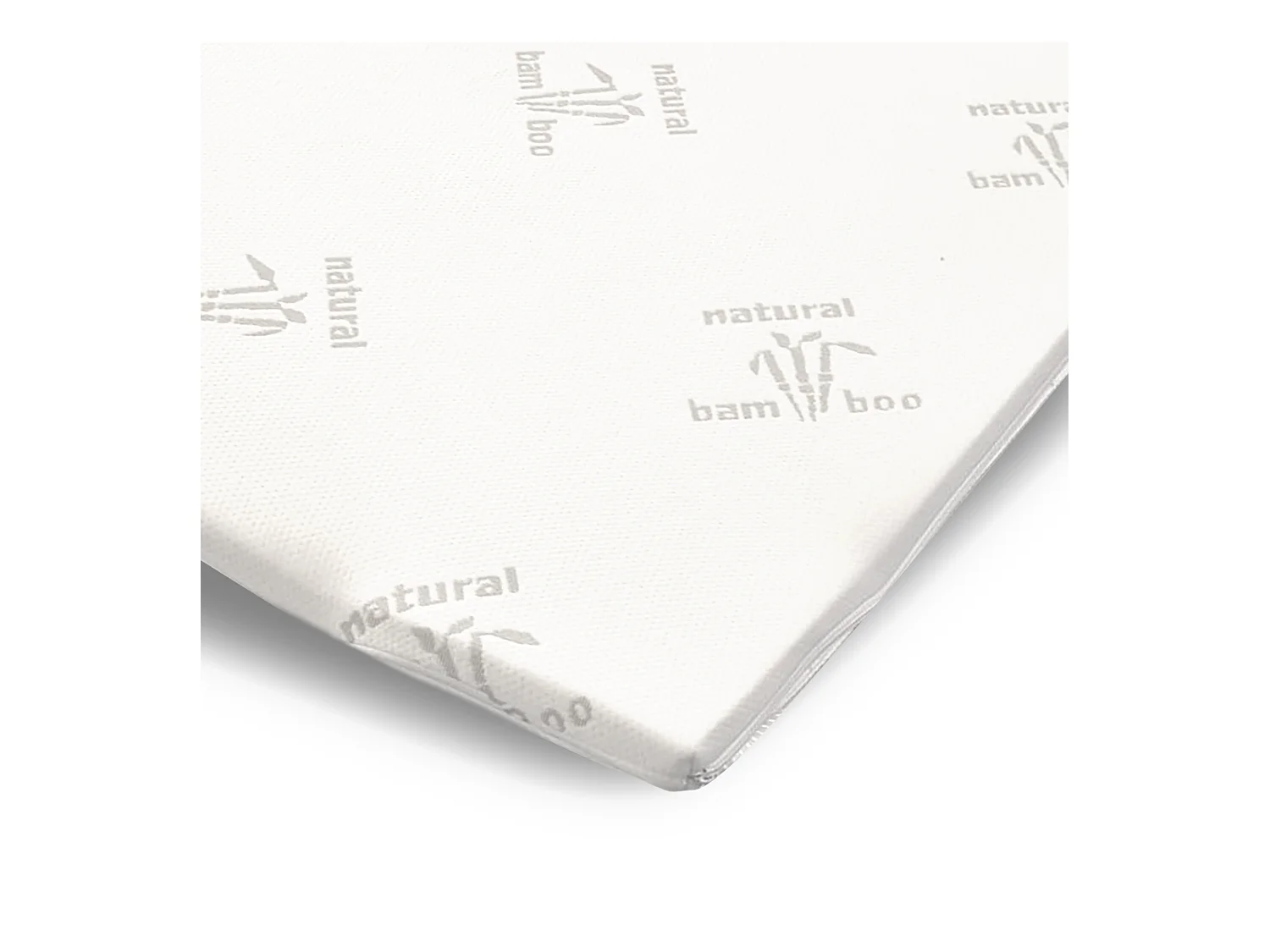 The White Stone Topper 120 x 190 cm | Ergonomische Matrasverbeteraar | Vulling van Zachte Watten | Hoogte 5 cm | Ademend, Antiallergisch Textiel