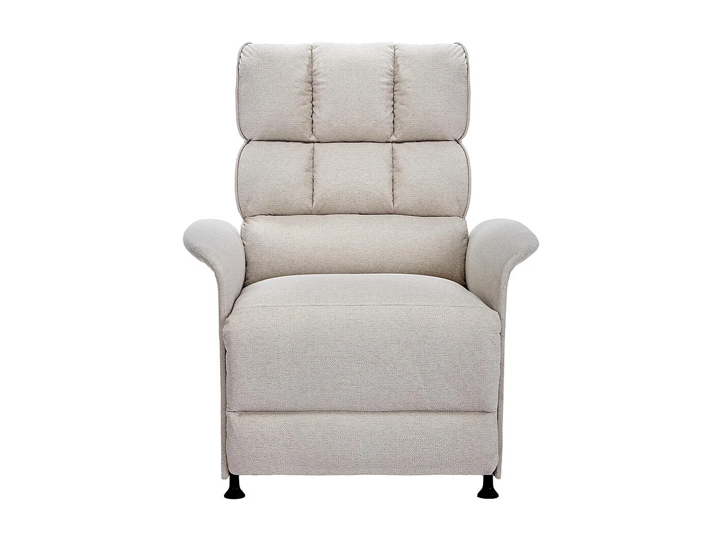 Fauteuil relax fauteuil TV avec télécommande avec sac de rangement beige