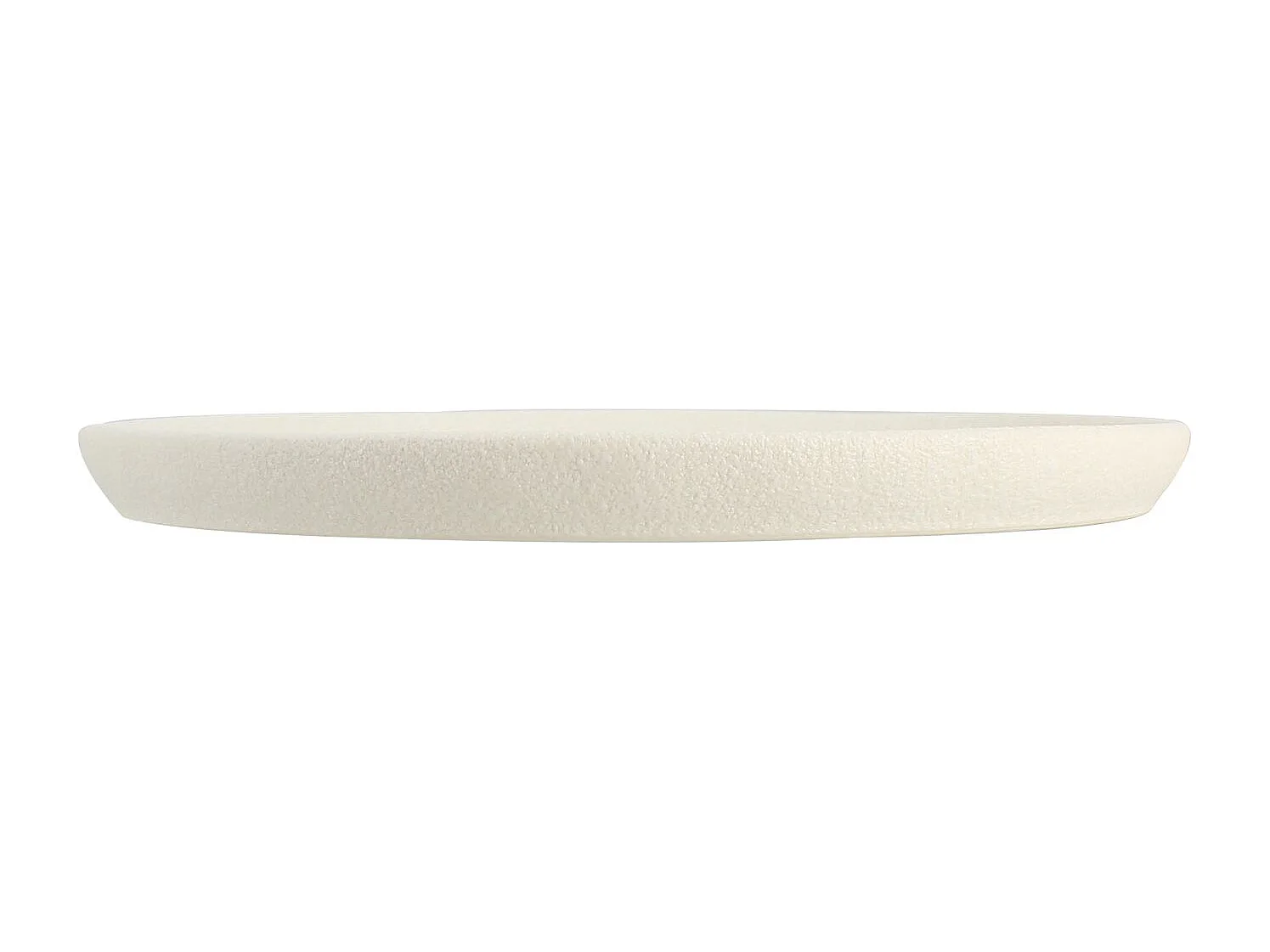 Ogo Living - Lot De 6 Assiettes à Dessert Snowstack 21cm En Grès Blanc Mat