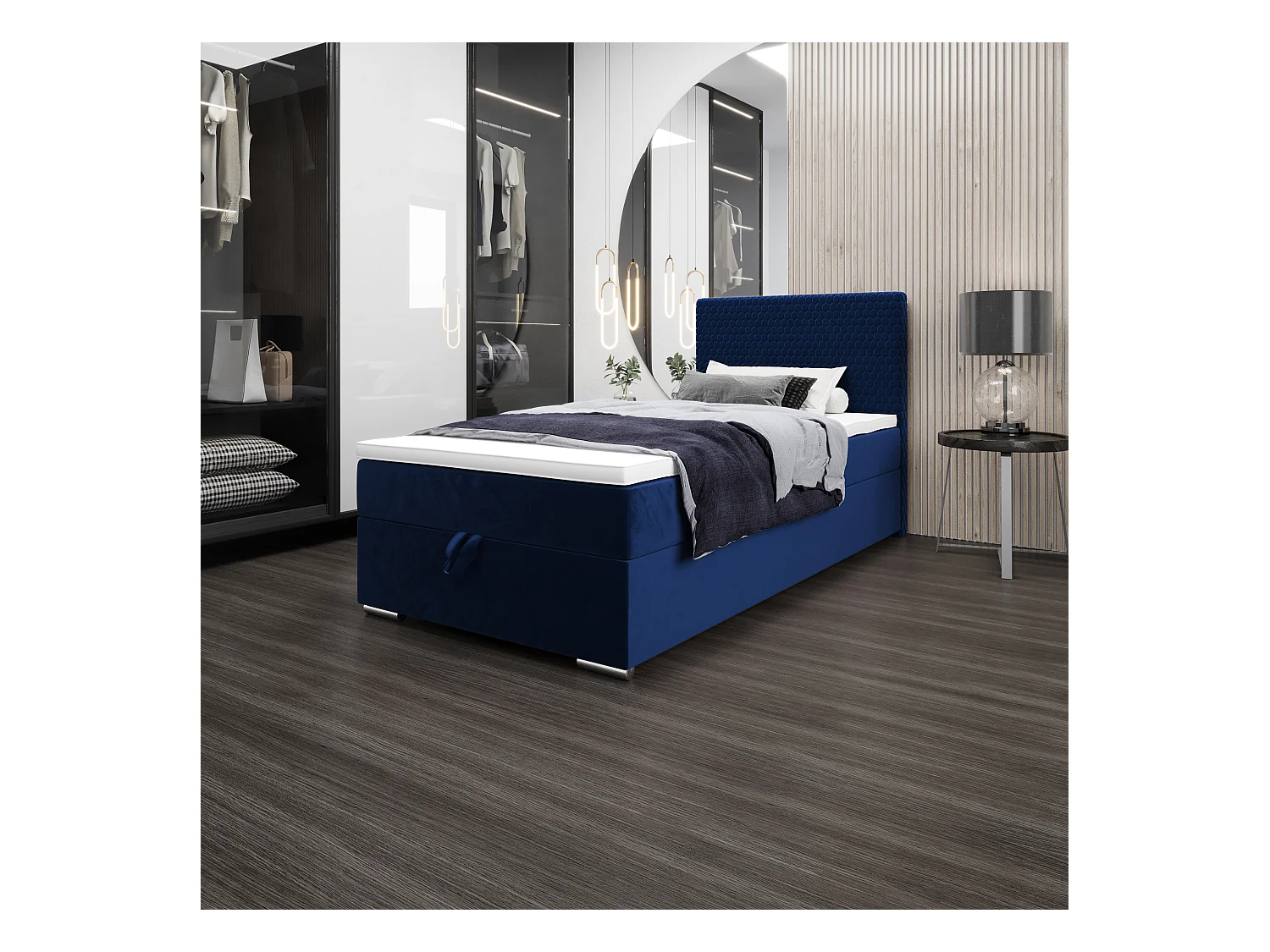 Boxspringbett HONEY 100x200 Riviera 81