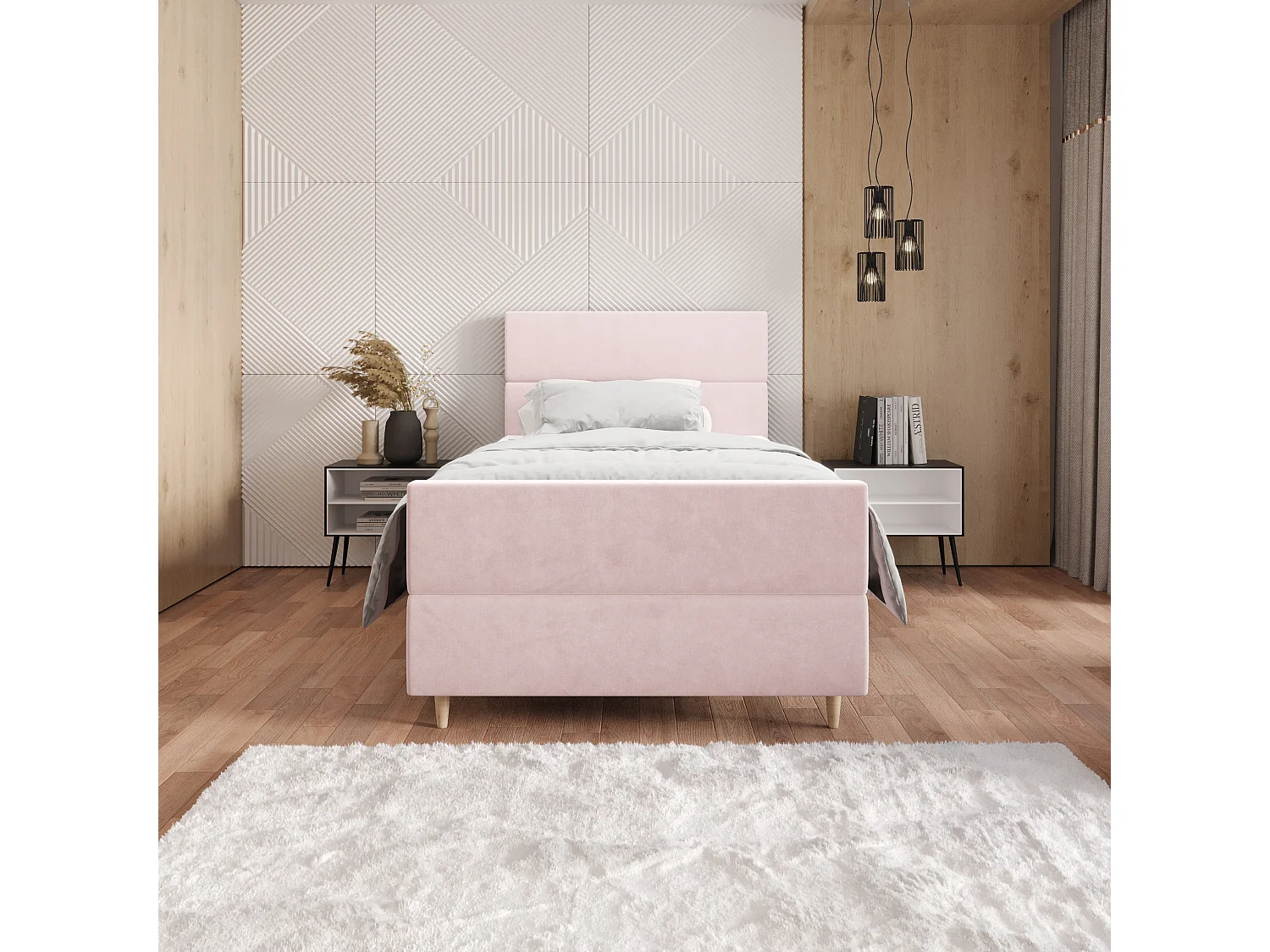 Boxspringbett FLO Plus 90x200 Itaka 58