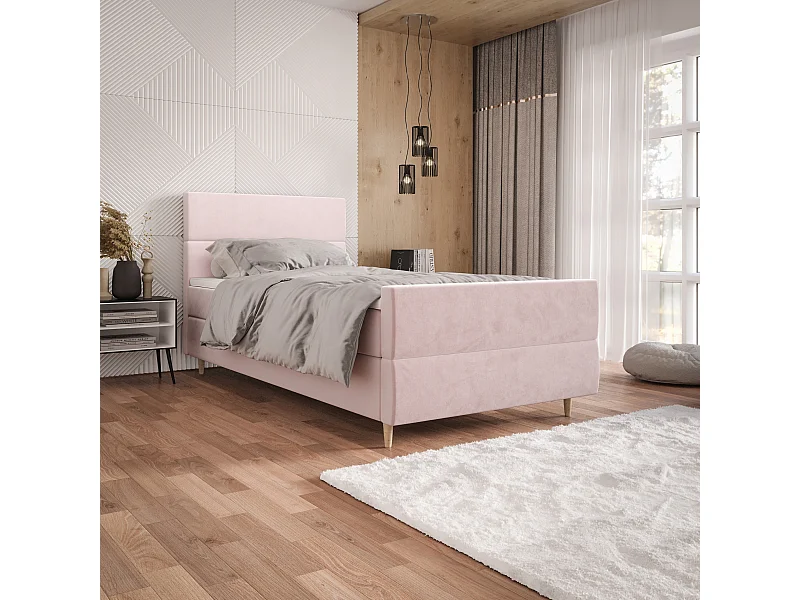 Łóżko kontynentalne FLO Plus 90x200 Itaka 58