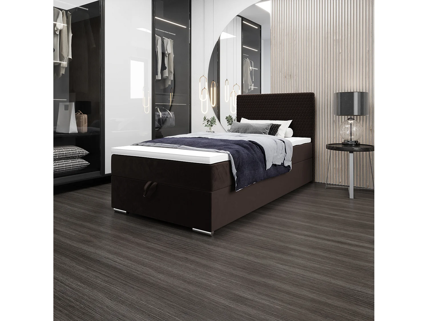 Boxspringbett HONEY 120x200 Riviera 28