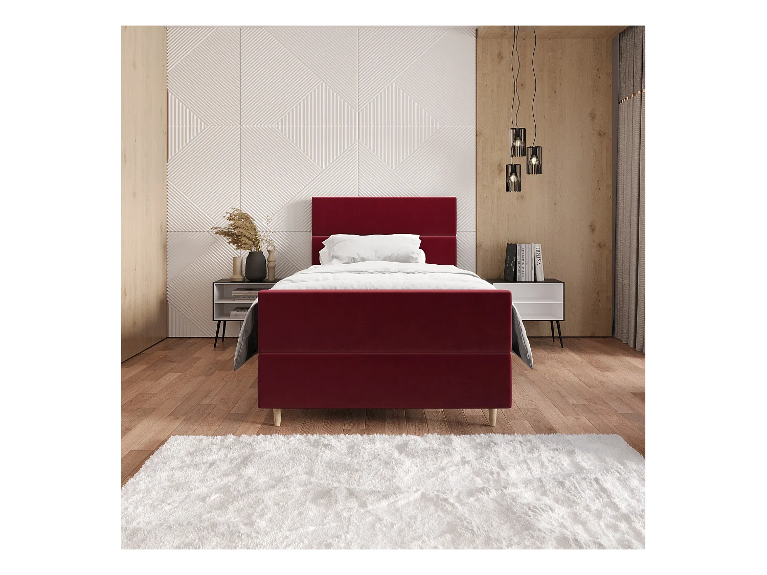 Boxspringbett FLO Plus 90x200 Itaka 34