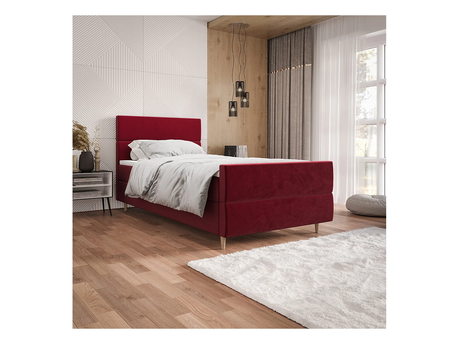 Boxspringbett FLO Plus 90x200 Itaka 34