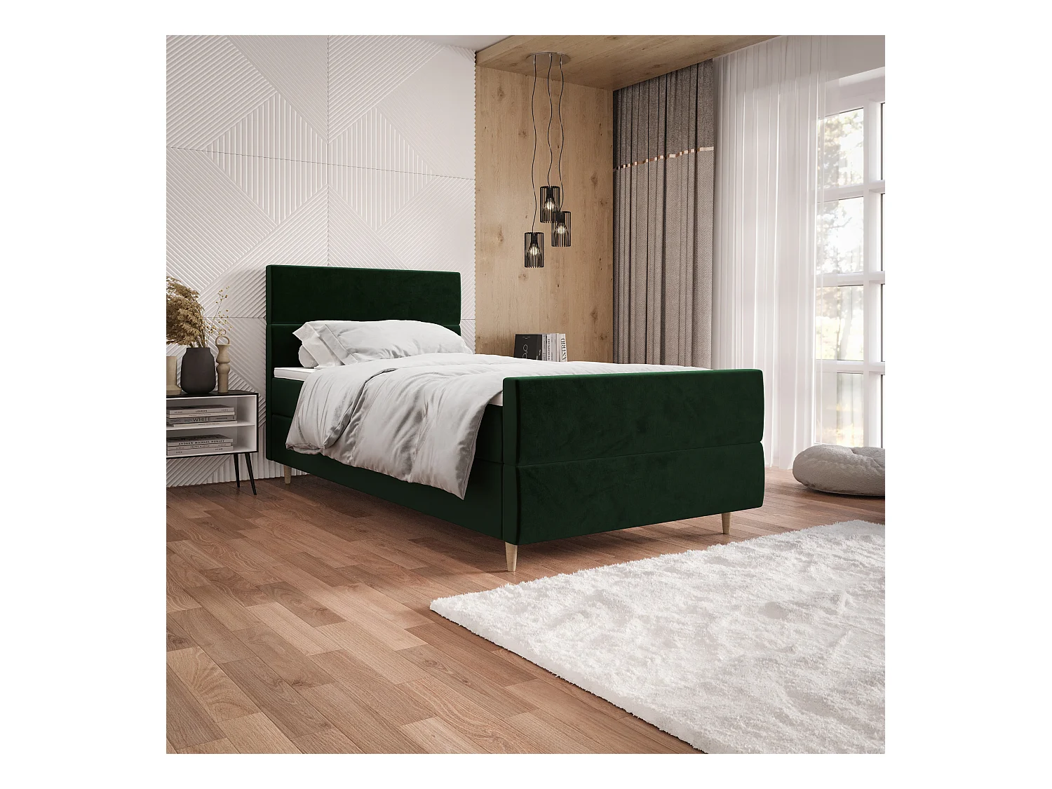 Boxspringbett FLO Plus 90x200 Itaka 10