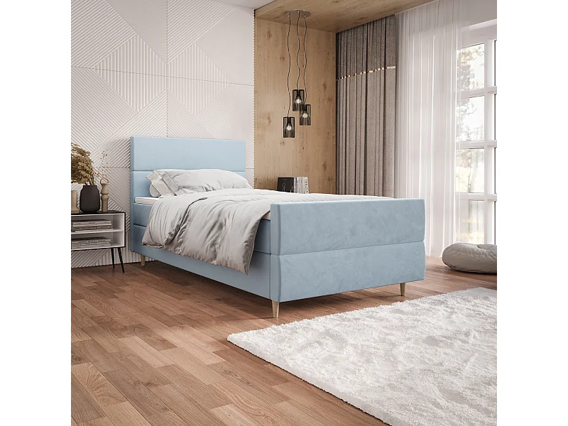 Łóżko kontynentalne FLO Plus 90x200 Itaka 13