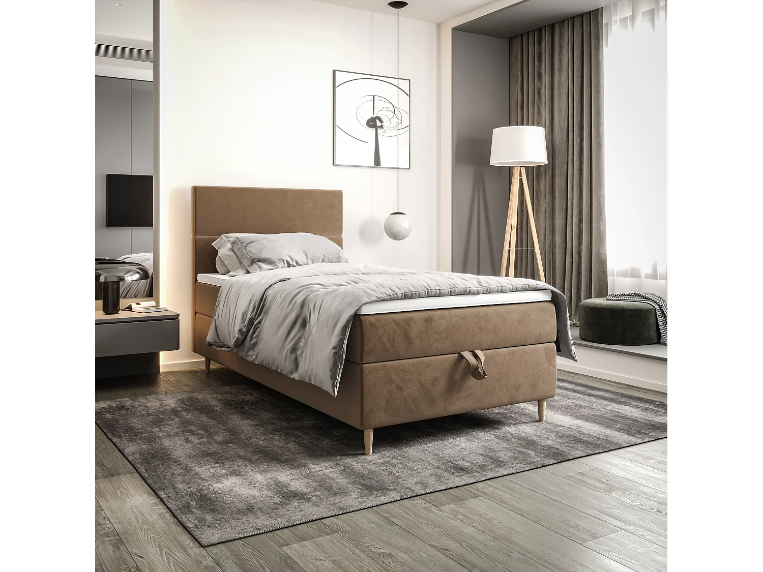 Boxspringbett FLO 120x200 Itaka 48