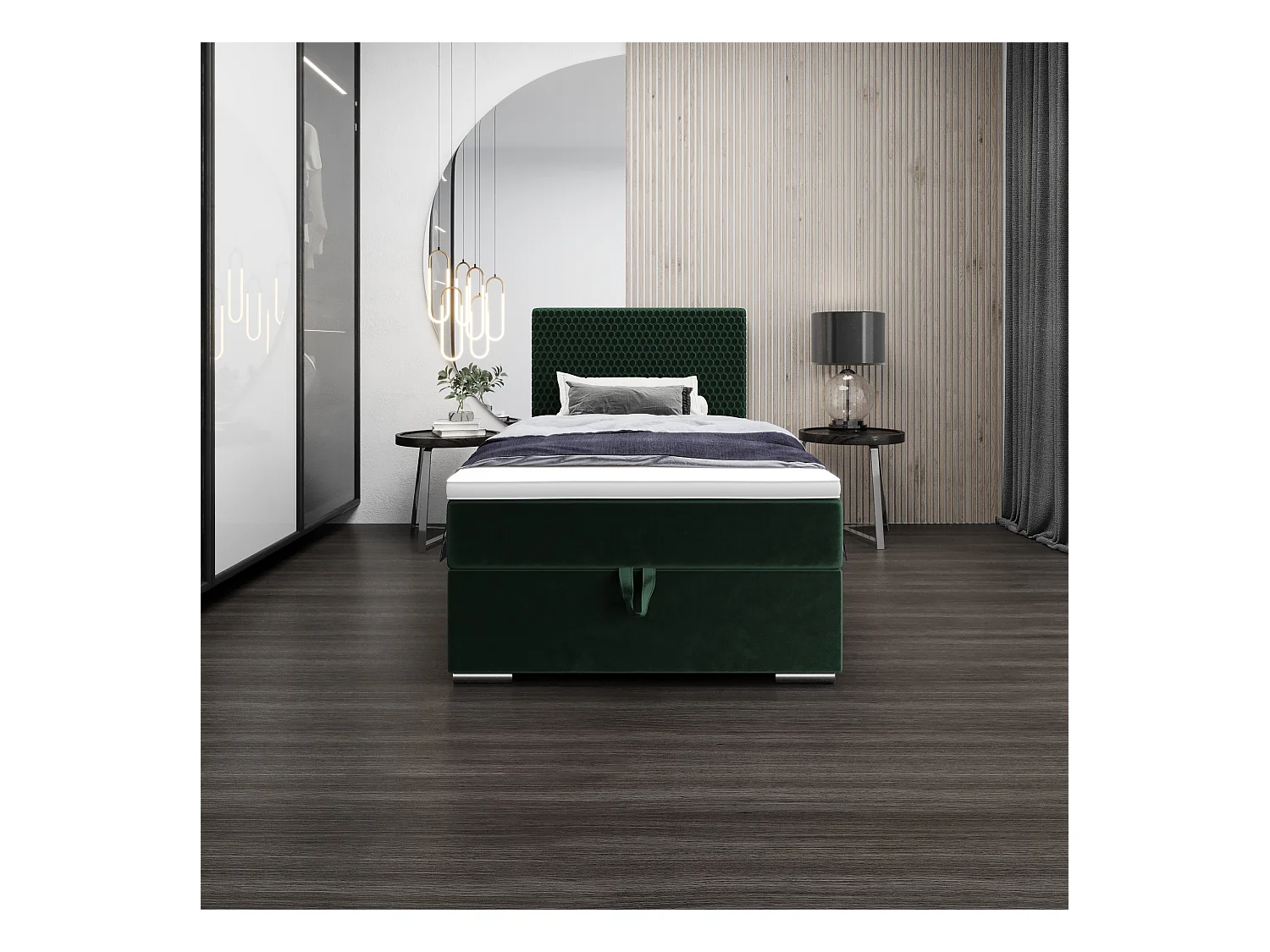 Boxspringbett HONEY 100x200 Riviera 38