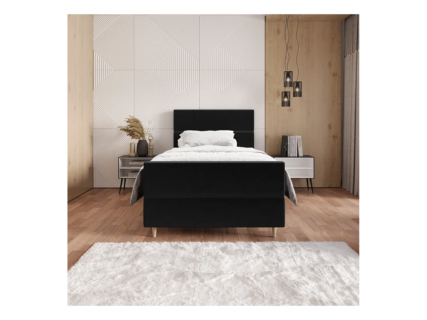 Boxspringbett FLO Plus 90x200 Itaka 15