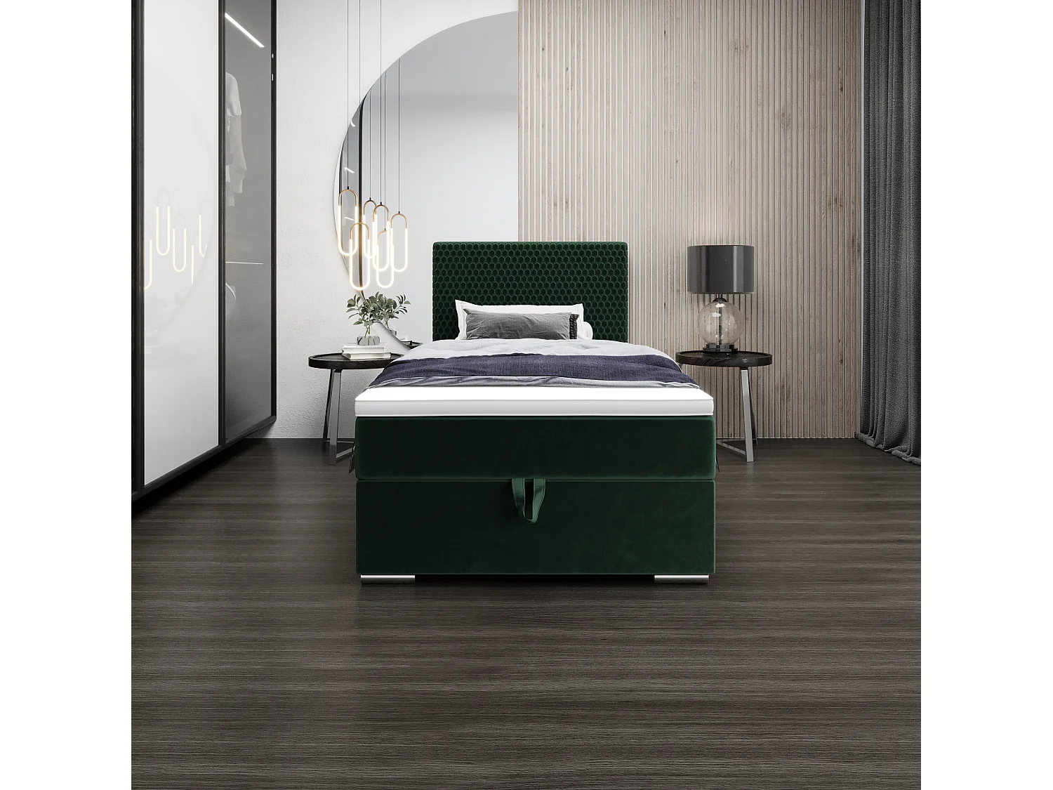 Boxspringbett HONEY 90x200 Riviera 38