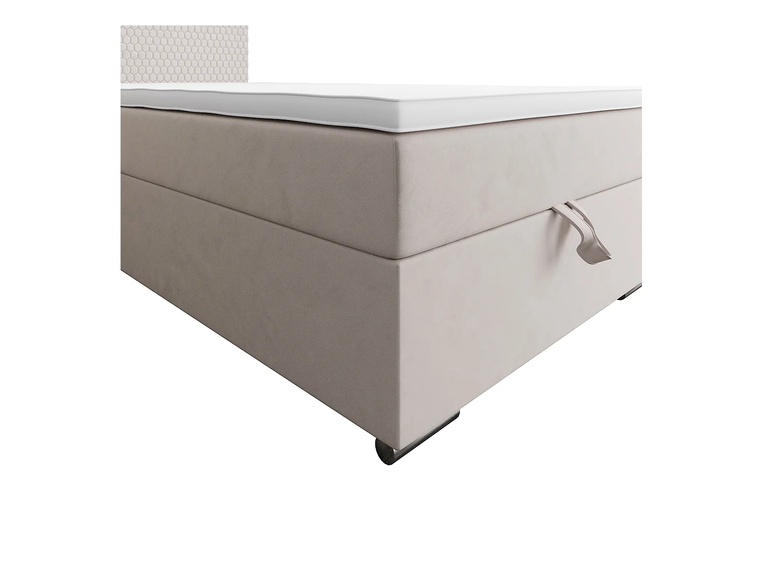 Łóżko kontynentalne HONEY 100x200 Riviera 21