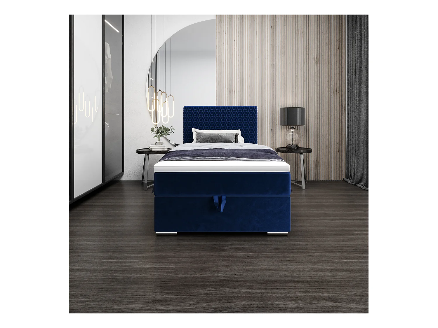 Boxspringbett HONEY 120x200 Riviera 81