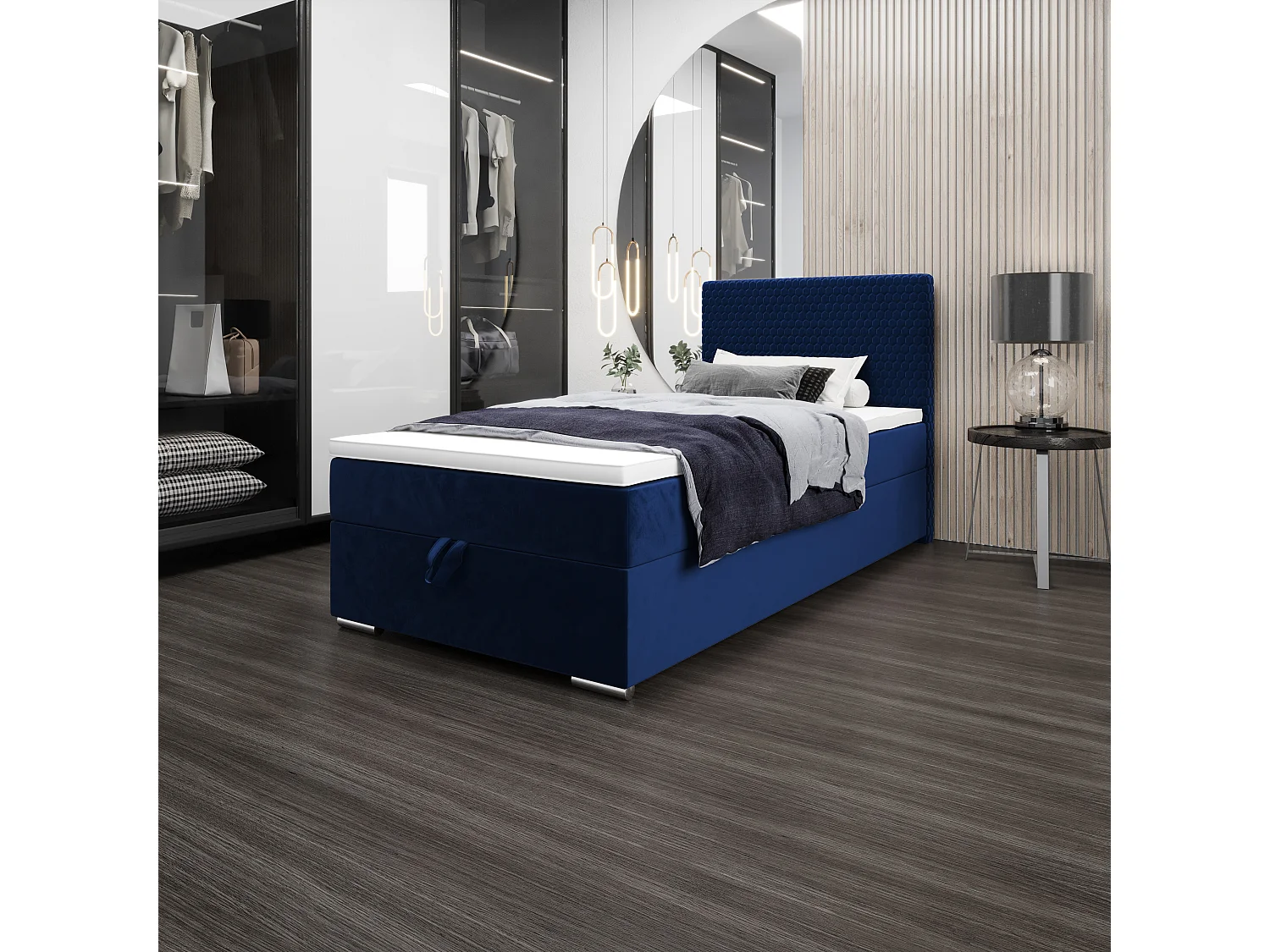 Boxspringbett HONEY 120x200 Riviera 81