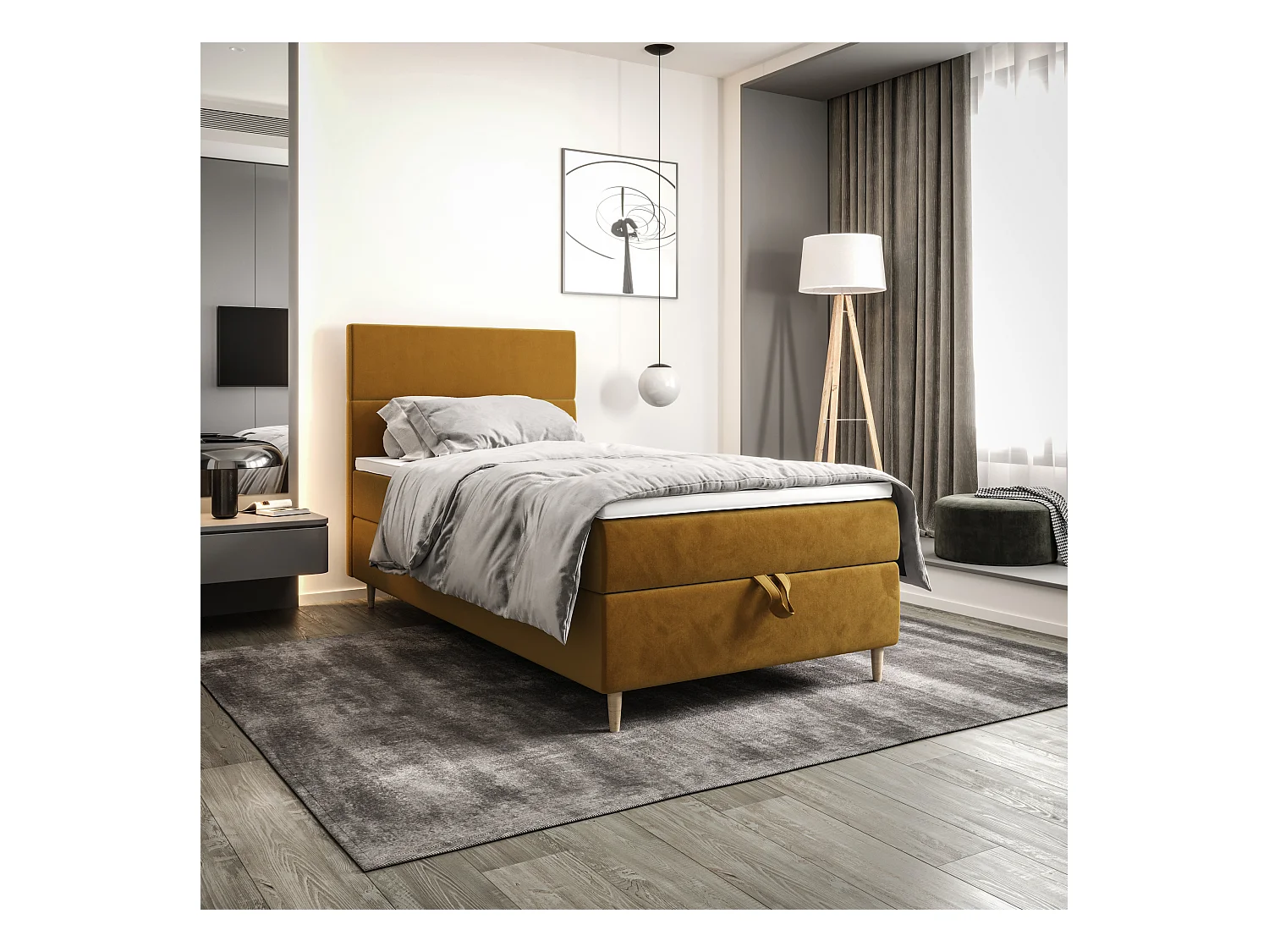 Boxspringbett FLO 90x200 Itaka 33