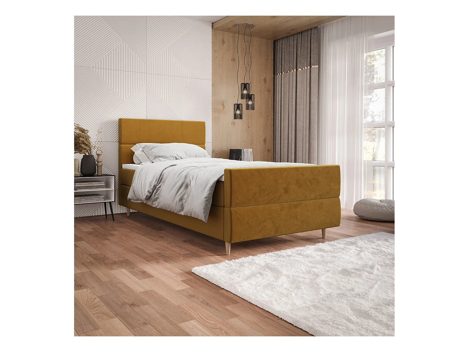 Boxspringbett FLO Plus 90x200 Itaka 33