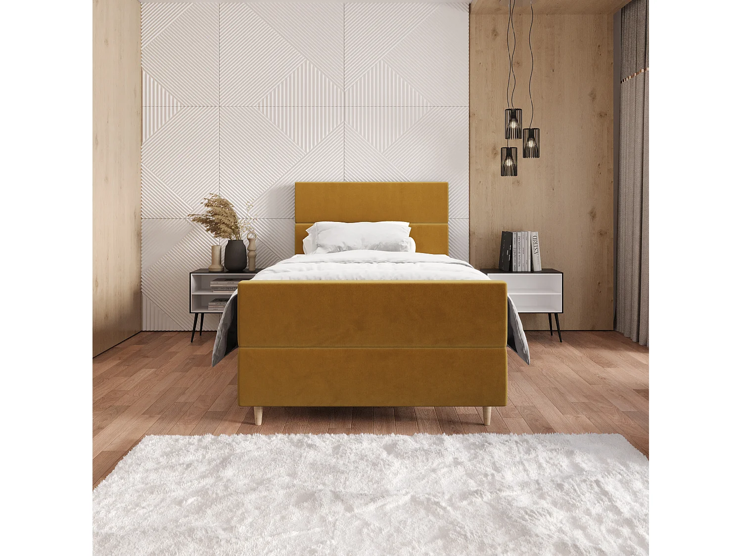 Boxspringbett FLO Plus 90x200 Itaka 33