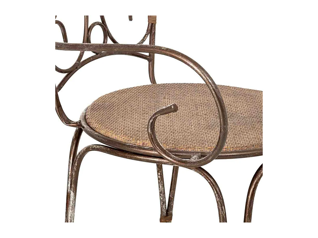 Silla de metal 52.7x50.1x45/92.7h cm