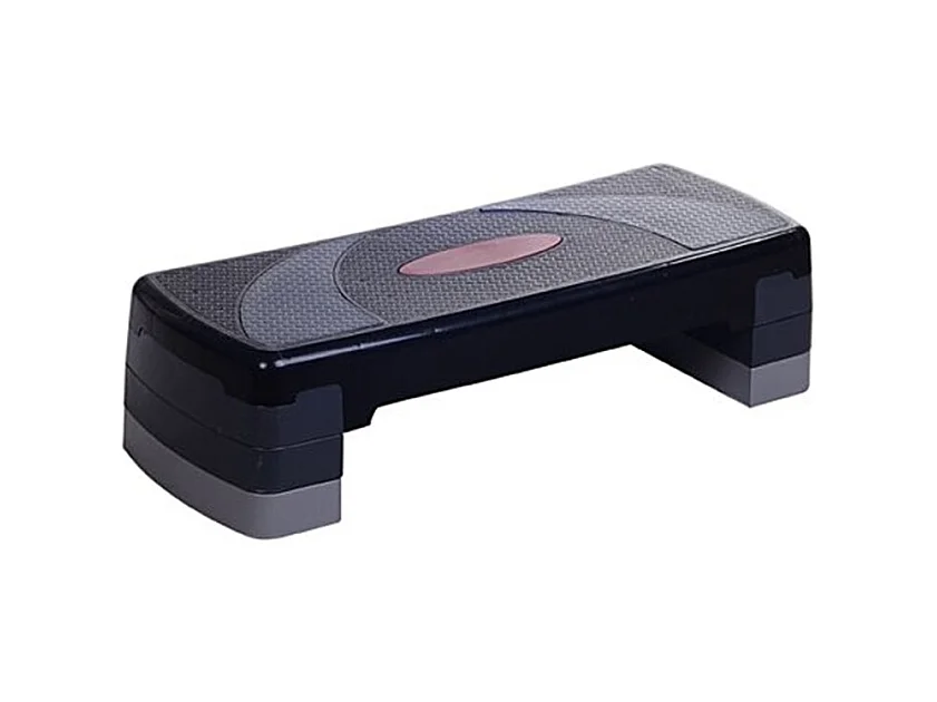 Step fitness aerobic stepper hauteur reglable surface antiderapante 78x29x20 cm