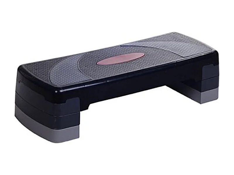 Step fitness aerobic stepper hauteur reglable surface antiderapante 78x29x20 cm