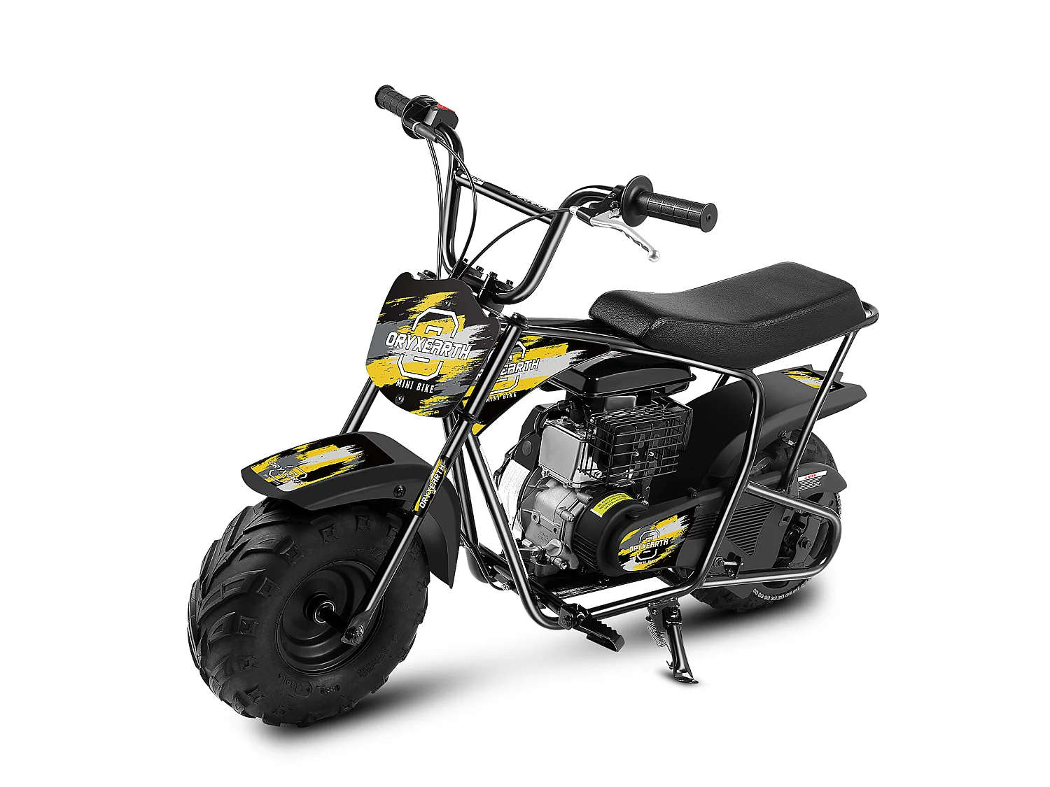 Mini-moto Dirt Bike Pocket Bike pour enfants 105CC, 4 temps, essence, mini-moto tout-terrain Pit Bike avec transmission automatique et démarreur à corde, 4 types d'