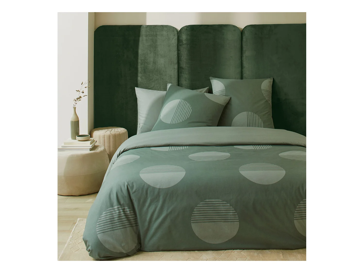 Parure de lit Bouton 240x220 cm