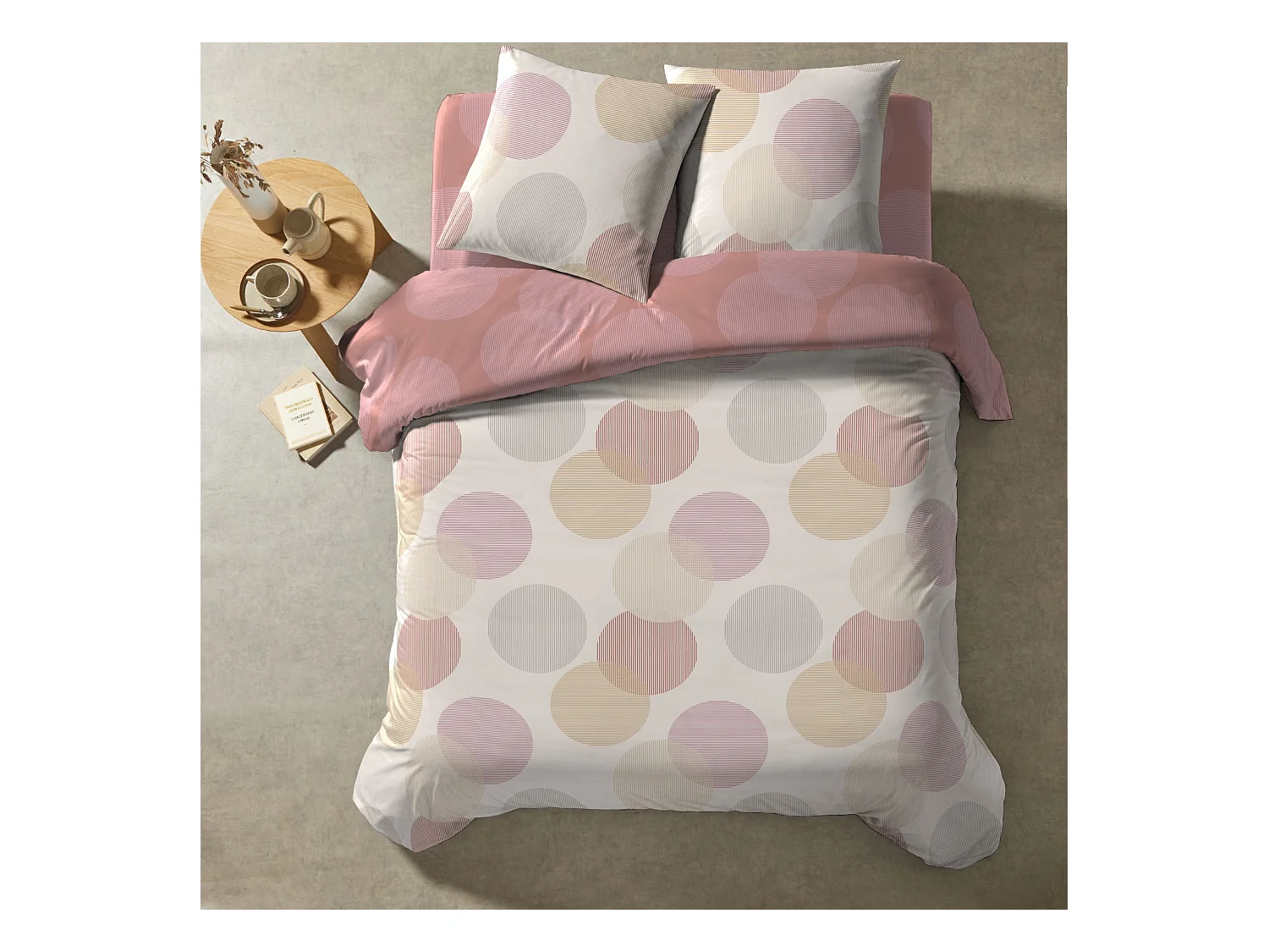 Parure de lit Leamay 240x220 cm