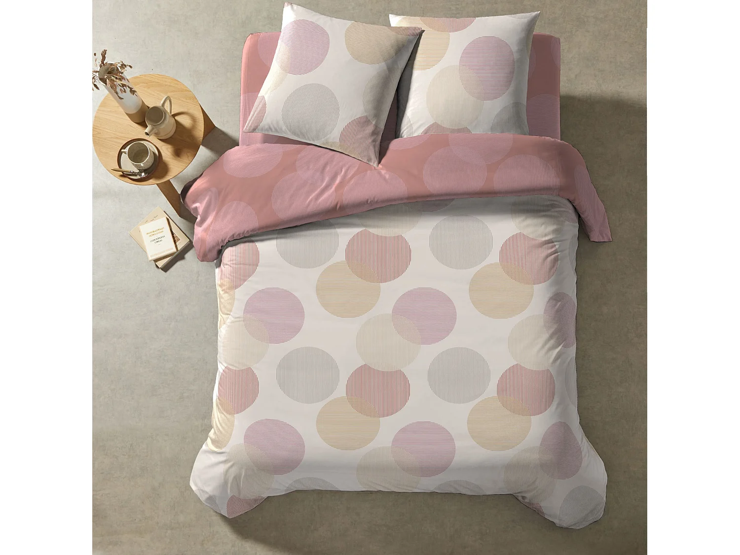 Parure de lit Leamay 260x240 cm