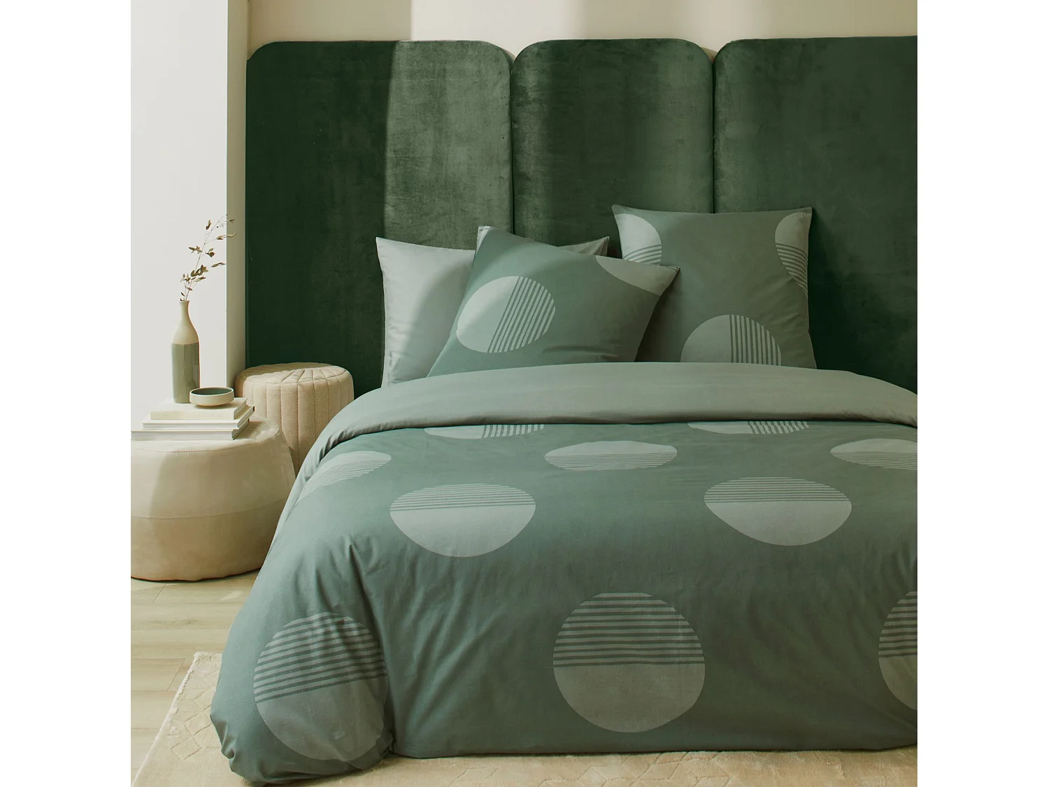 Parure de lit Bouton 260x240 cm