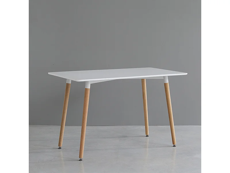 Table à manger scandinave 4 pers Wilsa Indoor