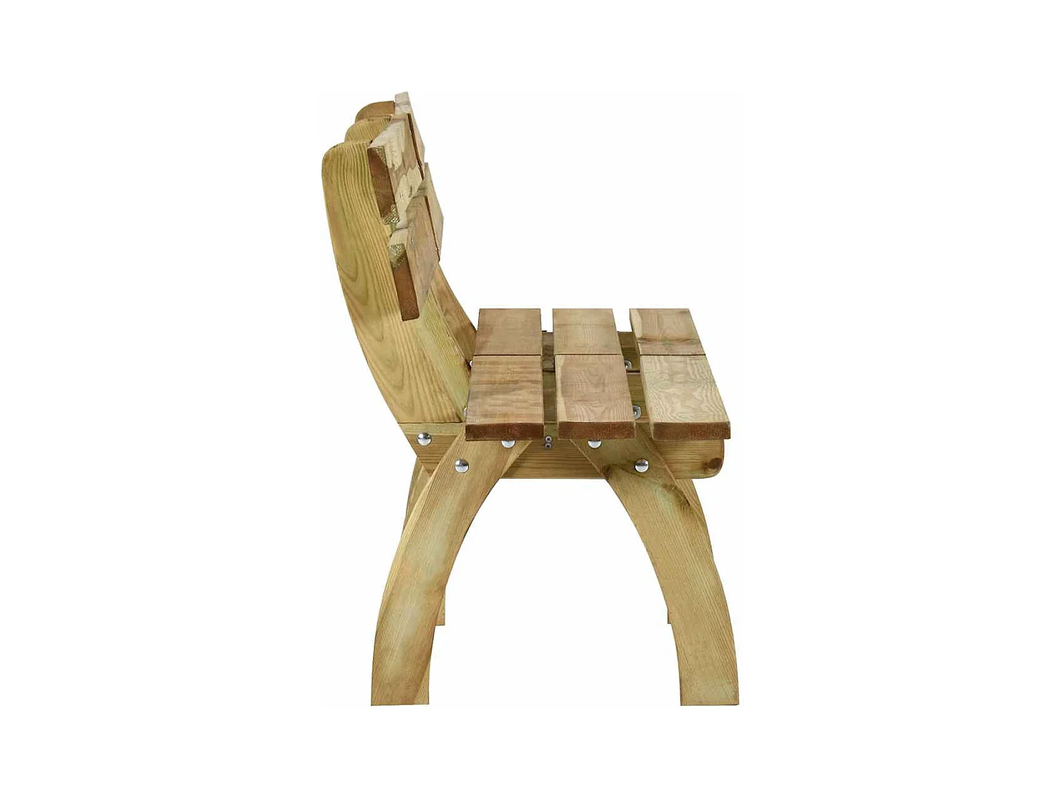 Banc de jardin 160 cm Bois de pin imprégné